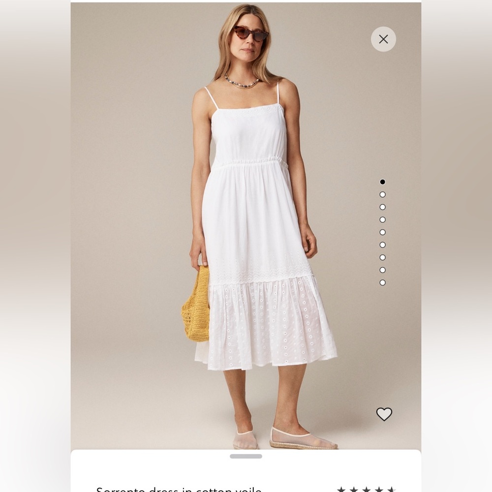 J.Crew sorrento dress in size small